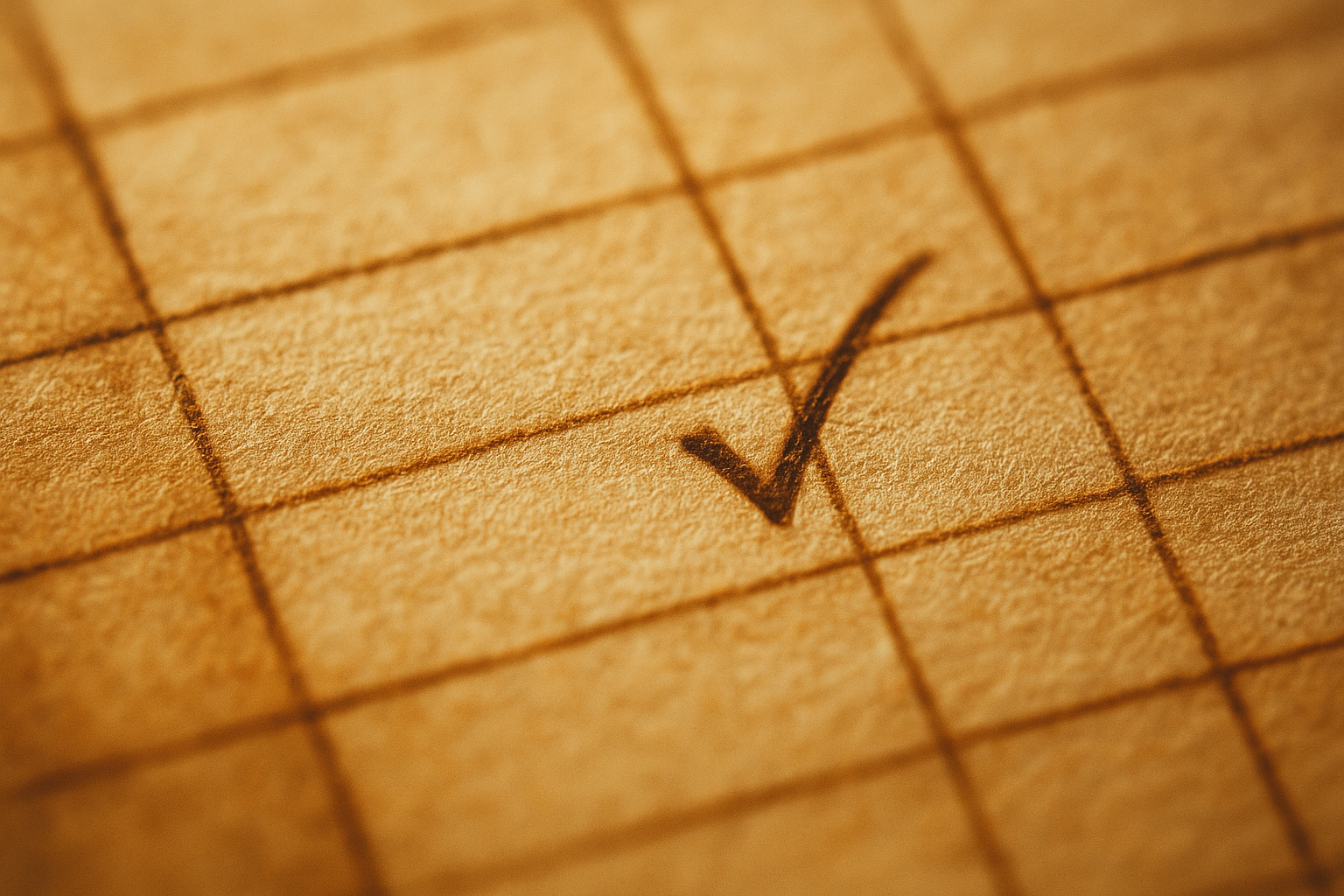Aged parchment ledger texture · audit record · warm cream tones · no text