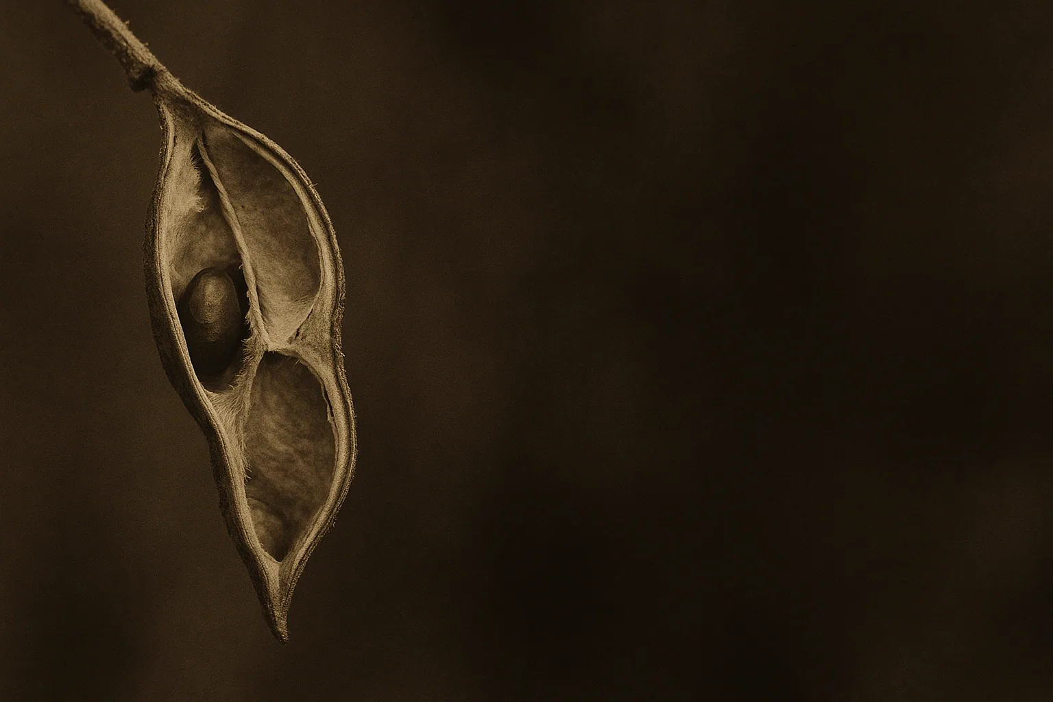 Turn · wattle seed pod